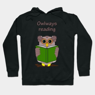 Owlways reading Hoodie